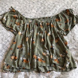 off the shoulder top